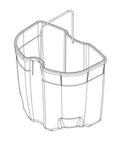 Karcher Δοχείο ακάθαρτου νερου για Puzzi 10/1,10/2,100,200 4.070-298.0